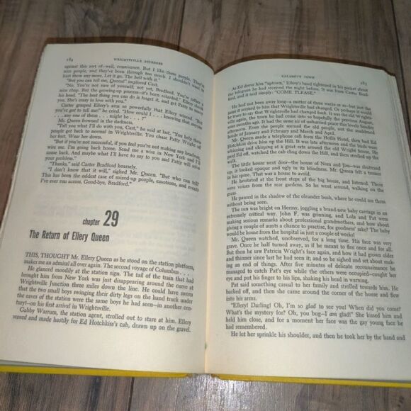Wrightsville Murders: An Ellery Queen Omnibus Book Vintage 1948 (Used Condition) - Picture 7 of 8